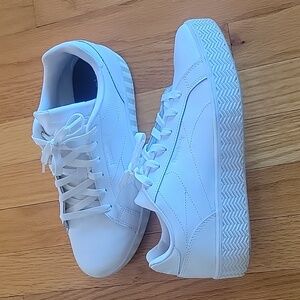 White sneakers